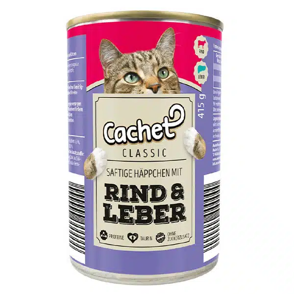 کنسرو گربه کچت طعم گوساله و جگر