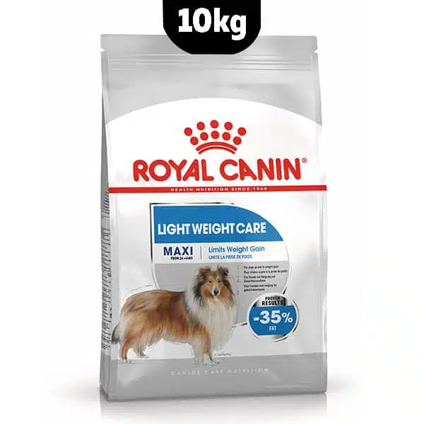غذای خشک سگ ماکسی لایت ویت رویال کنین وزن 10 کیلوگرم