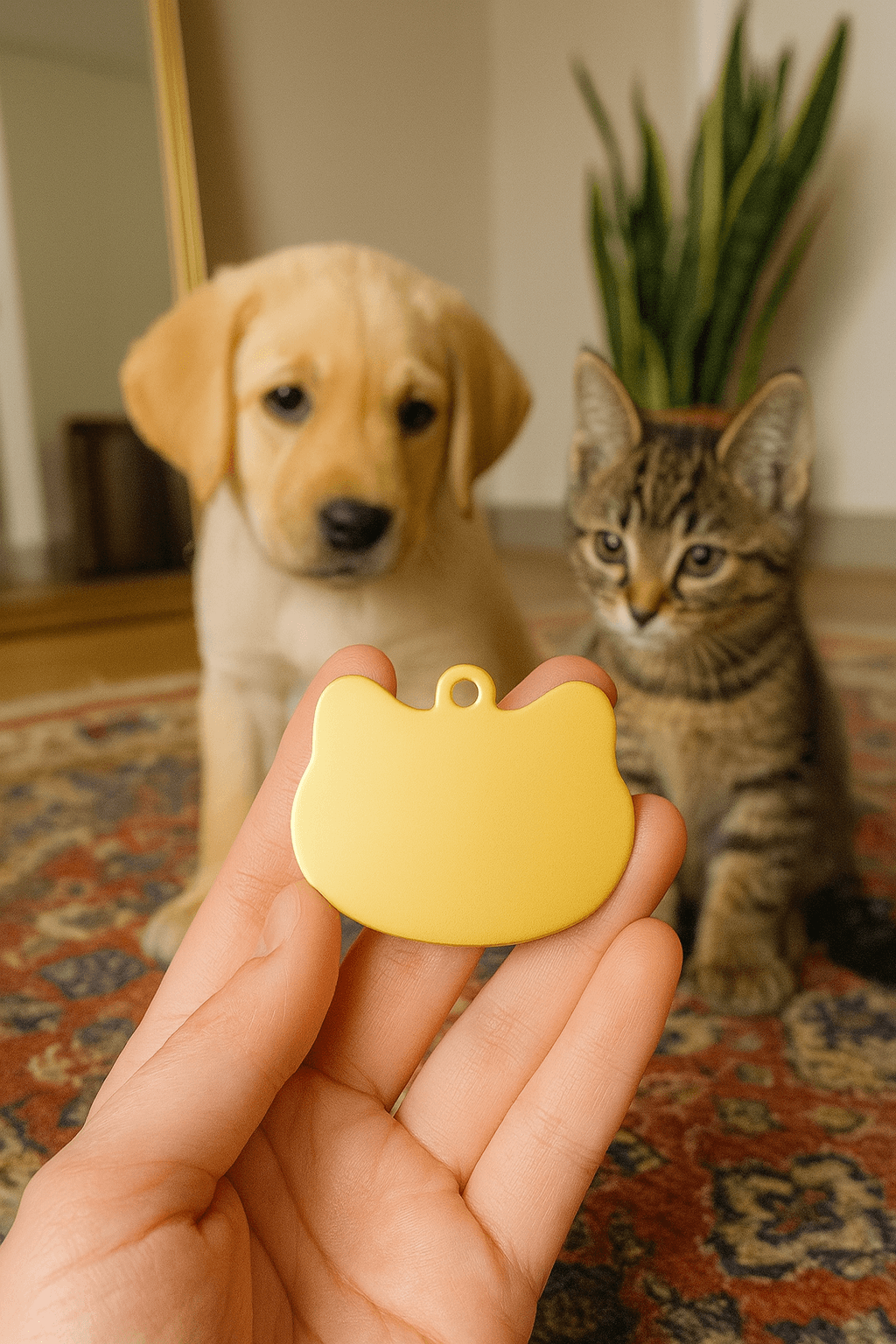 پلاک شناسایی سگ و گربه