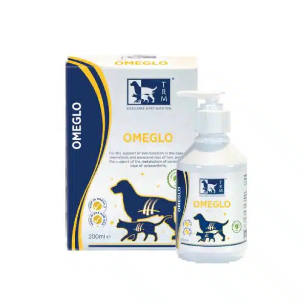 شربت سگ و گربه امیگلو تی آر ام تقویت مفاصل، پوست و مو و کنترل ریزش مو وزن 200 کیلوگرم