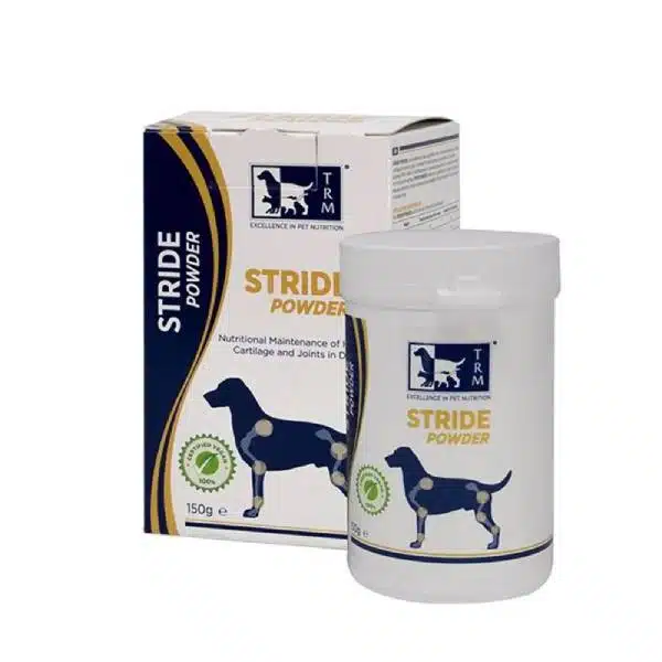 پودر مکمل غضروف و مفاصل سگ استراید تی ار ام