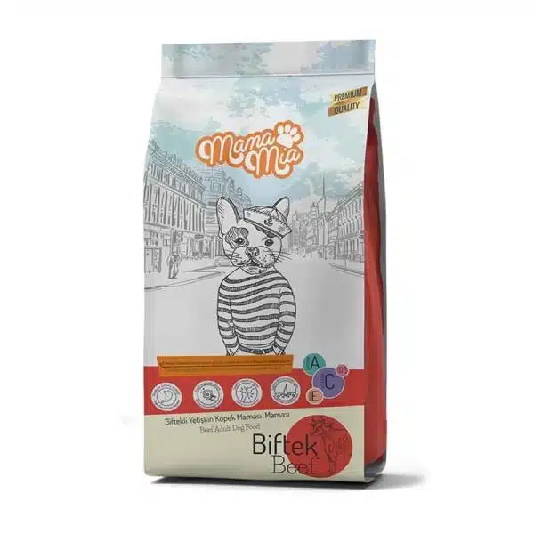 غذای سگ مامامیا با طعم گوشت وزن 15 کیلوگرم