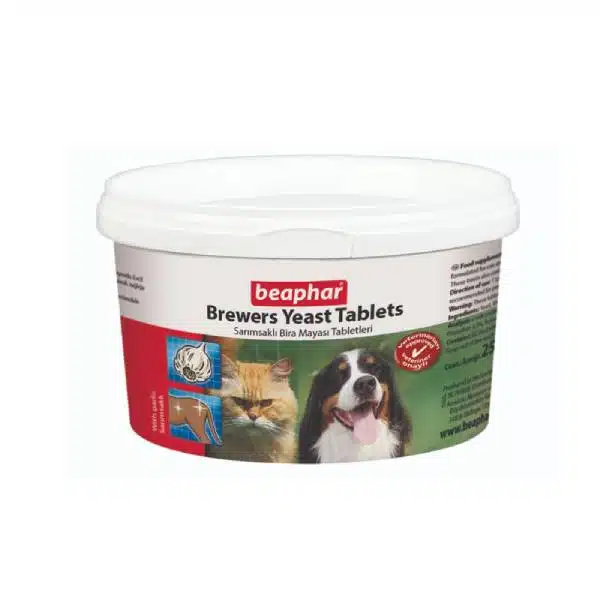 قرص مخمر بیفار ویژه سگ و گربه Beaphar Brewer’s Yeast Tablets