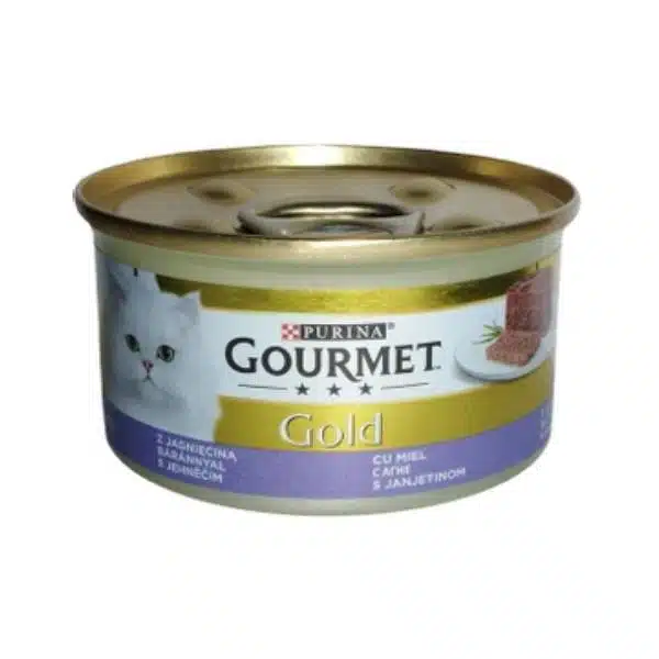 کنسرو گربه گورمت پته طعم گوشت بره