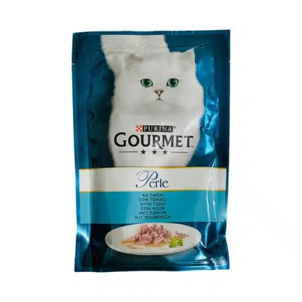 پوچ گربه بالغ گورمت با طعم بوقلمون