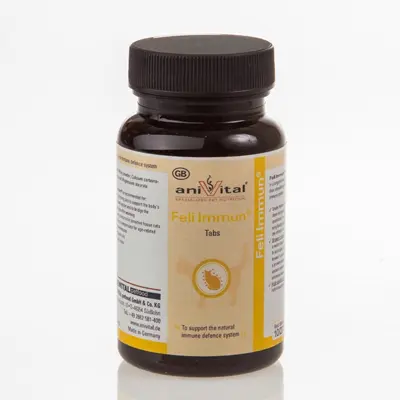 قرص مولتی ویتامین گربه آنی ویتال Anivital feli immun