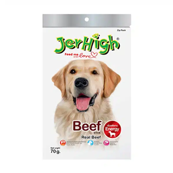 تشویقی سگ جرهای با طعم گوشت JerHigh Beef Stick