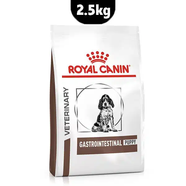 غذای خشک توله سگ رویال کنین گاسترو اینتستینال وزن 2.5 کیلوگرم