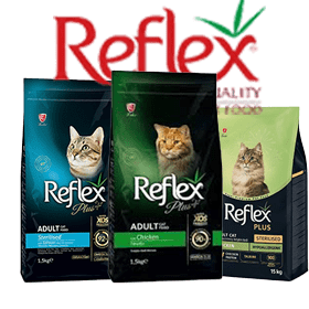 غذای گربه رفلکس Reflex