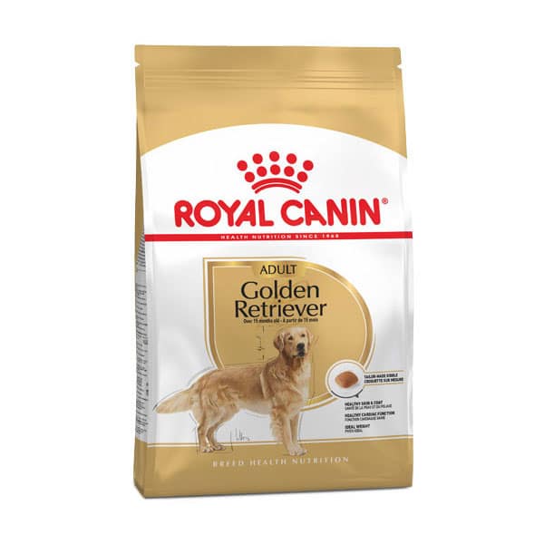 غذای سگ بالغ گلدن رتریور رویال کنین 12Kg RoyalCanin Golden Retriever وزن 12 کیلوگرم