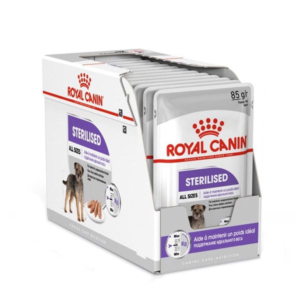 پوچ رویال کنین استرلایز سگ عقیم شده وزن 12 کیلوگرم