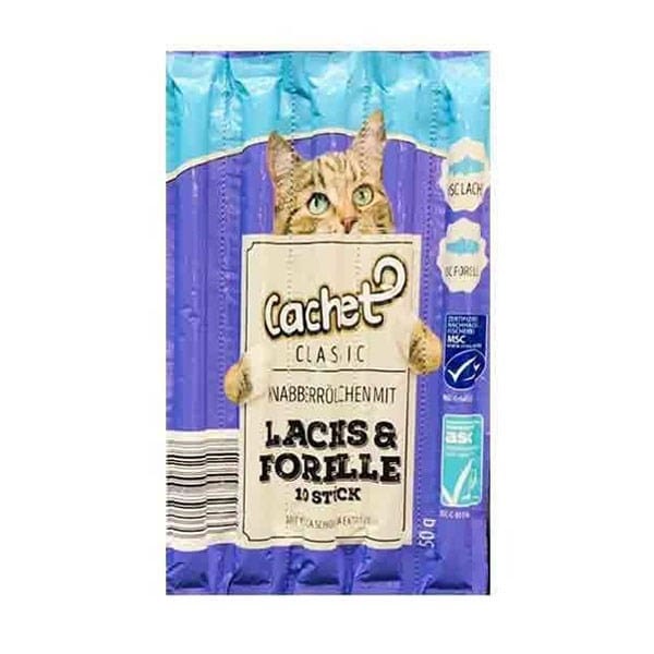 تشویقی مدادی گربه کچت طعم سالمون و قزل آلا