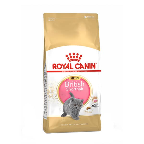 غذای گربه بریتیش کیتن (بچه گربه شورت هیر) RoyalCanin British shorthair وزن 10 کیلوگرم