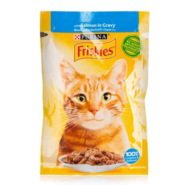 سوپ گربه بالغ فریسکیز با طعم ماهی سالمون Friskies